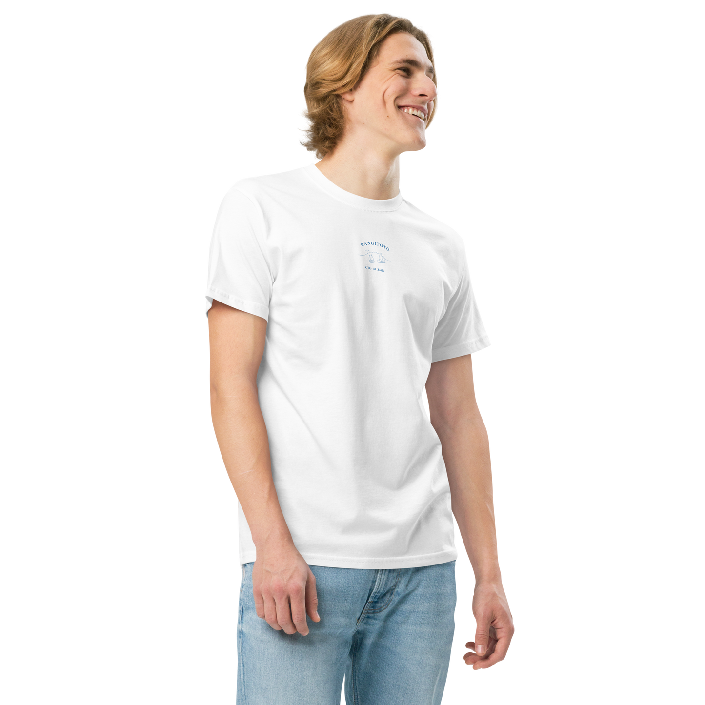 Rangitoto organic cotton T-shirt