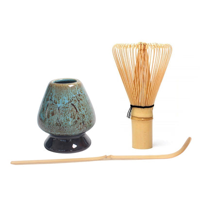 Bamboo matcha whisk set